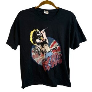 The Who Black Graphic Band T-Shirt